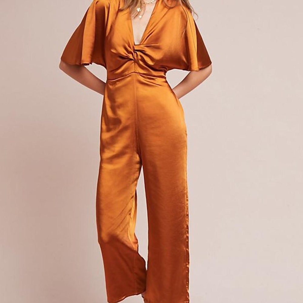 Capulet Kiki Jumpsuit Burnt Orange Size Medium